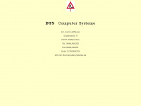 dts-computer-systeme.de Webseite Vorschau