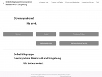 down-syndrom-darmstadt.de Webseite Vorschau