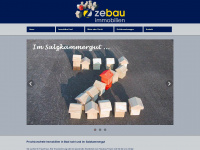 zebau-immobilien.at Webseite Vorschau
