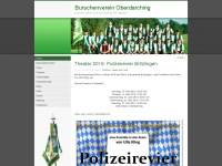 bv-oberdarching.de Webseite Vorschau