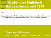 dds-rohrtechnik.at Webseite Vorschau