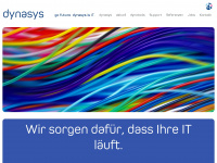 dynasys.de Webseite Vorschau