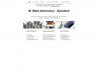 dynotech.de Webseite Vorschau