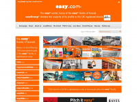 easy.com Webseite Vorschau