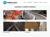 eberth-bau.de Webseite Vorschau