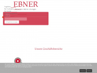 ebner-immobilien.de Webseite Vorschau