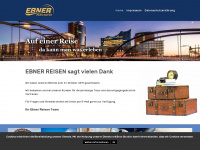 ebner-reisen.de Webseite Vorschau