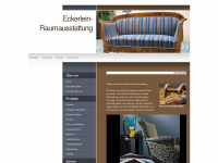 eckerlein-raumausstattung.de Webseite Vorschau