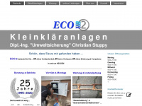 eco-2.de Webseite Vorschau