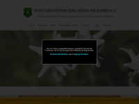 edelweiss-arlesried.de Webseite Vorschau