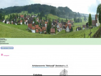 edelweissschuetzen-steinbach.de Webseite Vorschau