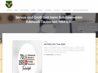 edelweiss-tauberfeld.de Webseite Vorschau