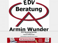 edv-wunder.de Webseite Vorschau