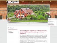 eggerbau.de Webseite Vorschau
