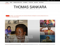 thomassankara.net Webseite Vorschau