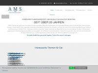 ams24-finanz.de Webseite Vorschau