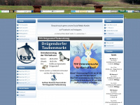 tsv-druegendorf.de Webseite Vorschau