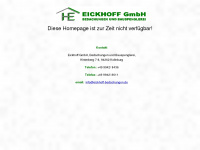 eickhoff-bedachungen.de Webseite Vorschau