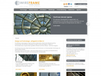 wireframe.de Webseite Vorschau