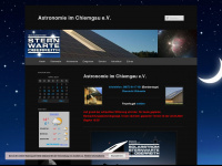astronomie-im-chiemgau.de Webseite Vorschau