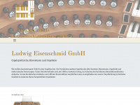 eisenschmid-orgel.de Webseite Vorschau