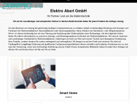 elektro-aberl.de Webseite Vorschau