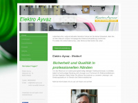 elektro-ayvaz.de Webseite Vorschau