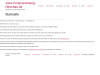 ferienwohnung-hirschau.de Webseite Vorschau