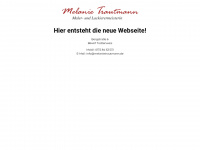 melanietrautmann.de Webseite Vorschau