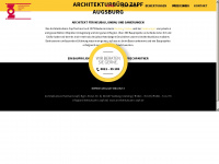 architekturbuero-zapf.de Webseite Vorschau