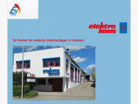 elektro-kaas.de Webseite Vorschau