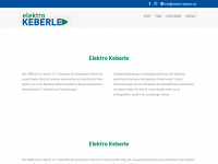elektro-keberle.de Webseite Vorschau