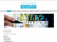 elektro-neumayr.de Webseite Vorschau