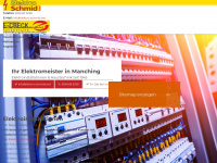 elektro-schmid.net Webseite Vorschau