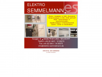elektro-semmelmann.de Webseite Vorschau