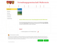 vg-wallerstein.de Webseite Vorschau