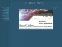 elektrotechnik-wallner.de Webseite Vorschau