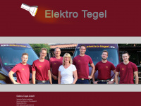 elektro-tegel.de Webseite Vorschau