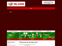 elgas.com Webseite Vorschau