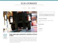 elisa-porkert.de Webseite Vorschau