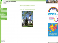 thiersheim-evangelisch.de Webseite Vorschau
