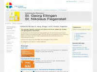 st-georg-ellingen.de Webseite Vorschau