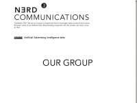 nerdcommunications.com Webseite Vorschau