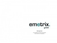 emetrix.de Webseite Vorschau