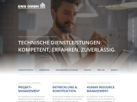 ems-gmbh.com Webseite Vorschau