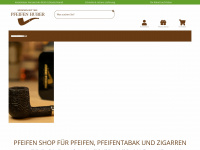 pfeifen-huber.de Webseite Vorschau
