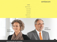 emtecon.de Webseite Vorschau