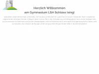 lsh-schloss-ising.de Webseite Vorschau