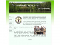 fischereiverein-veitsbronn.de Webseite Vorschau