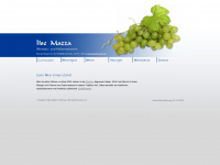 mazza.at Webseite Vorschau
